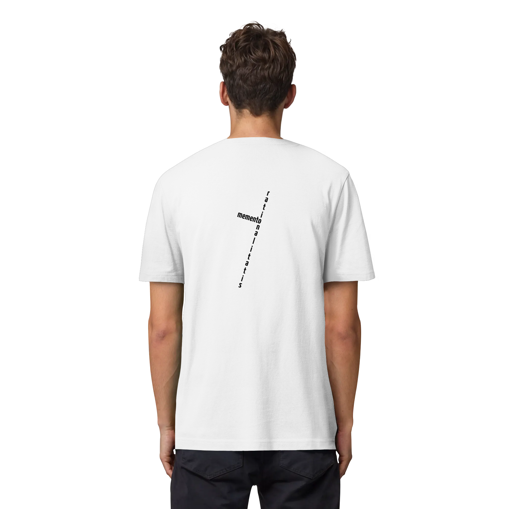 BLACK BACK (K2) - Organic Heavy T-Shirt