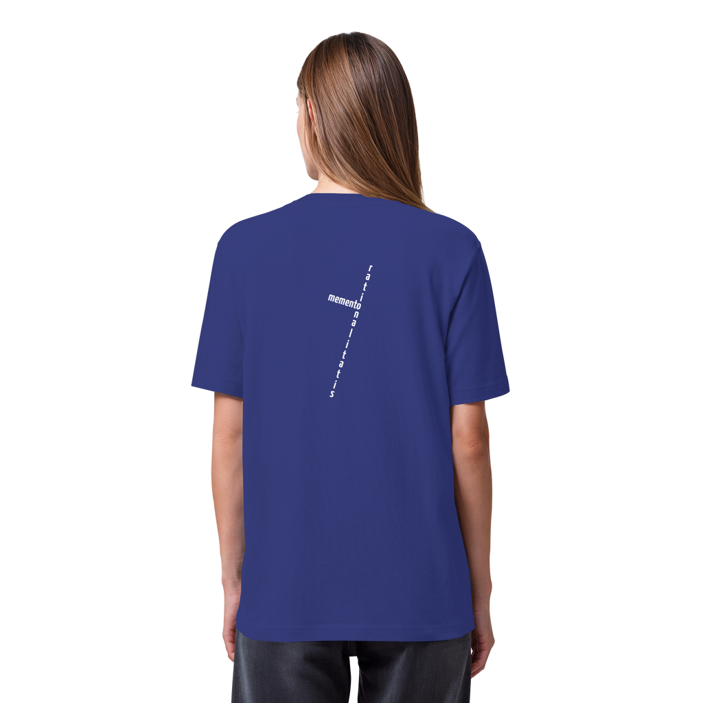 WHITE BACK (K2) - Organic Heavy T-Shirt