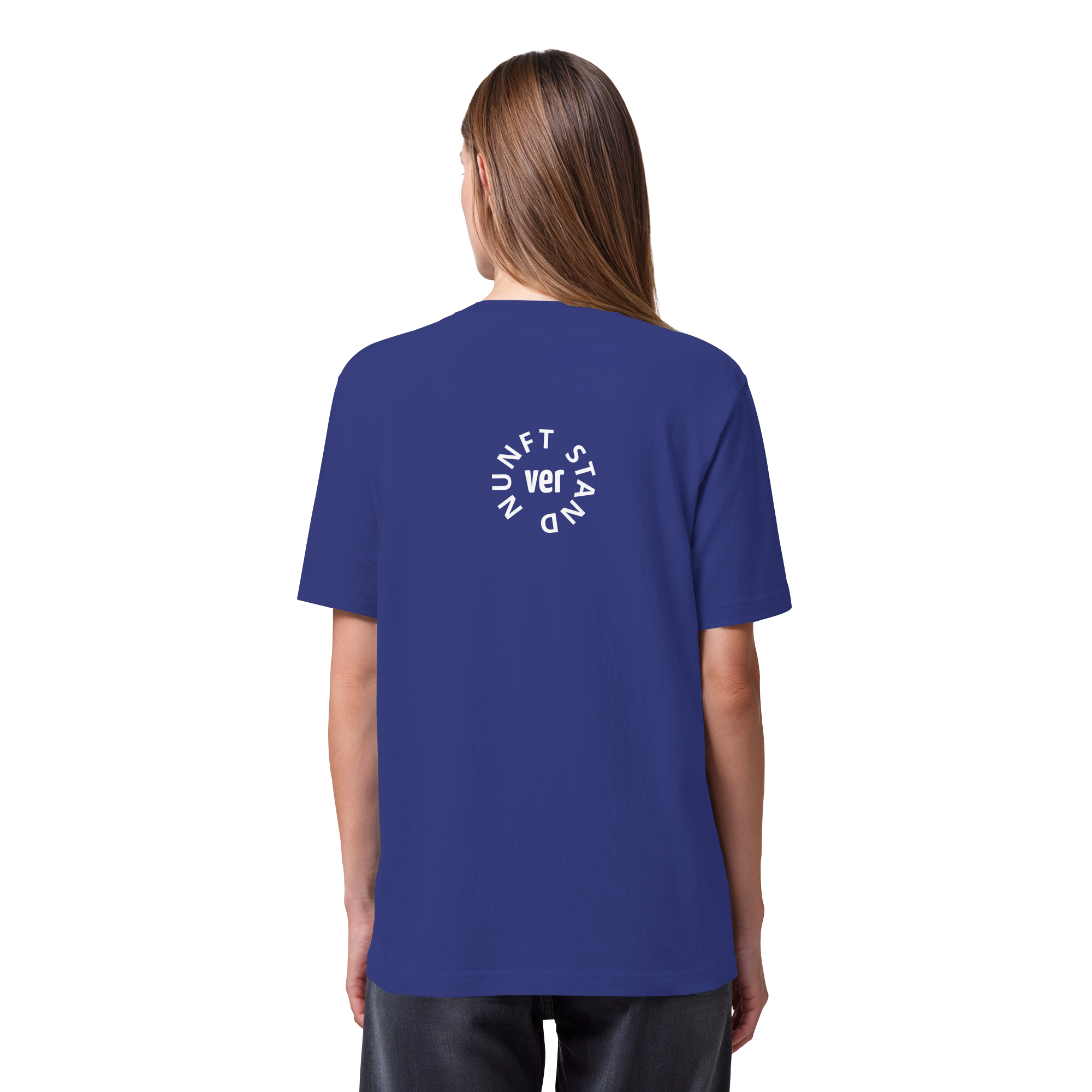 WHITE BACK (K4) - Organic Heavy T-Shirt