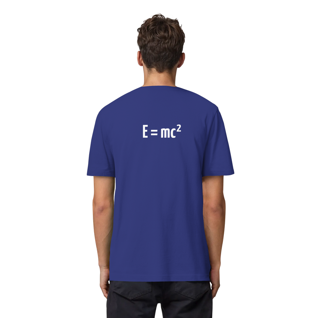 WHITE BACK (K3) - Organic Heavy T-Shirt