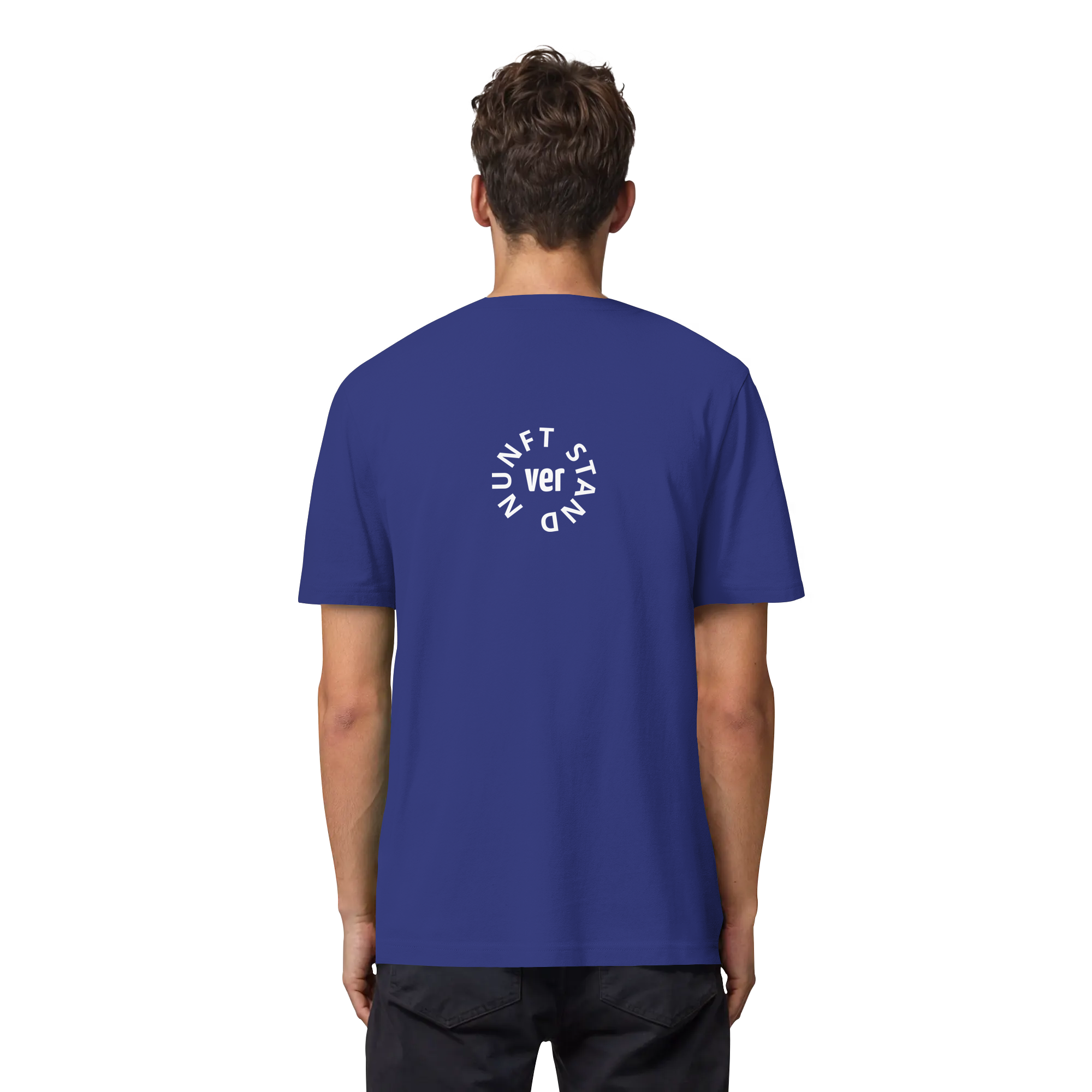 WHITE BACK (K4) - Organic Heavy T-Shirt