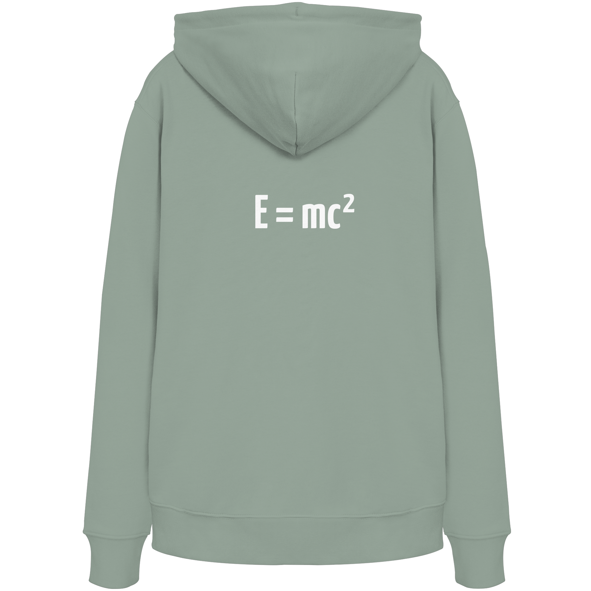 WHITE BACK (K3) - Organic Hoodie