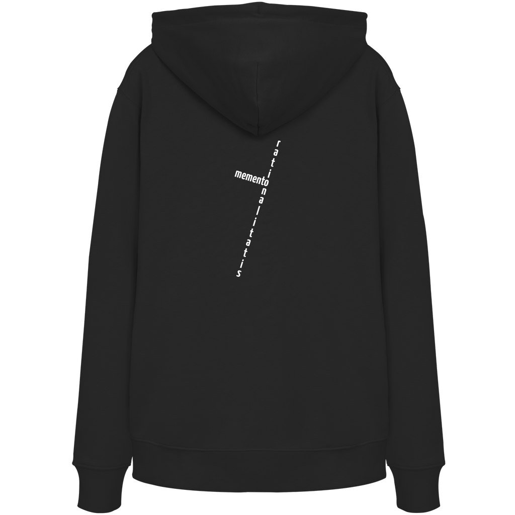 WHITE BACK (K2) - Organic Hoodie