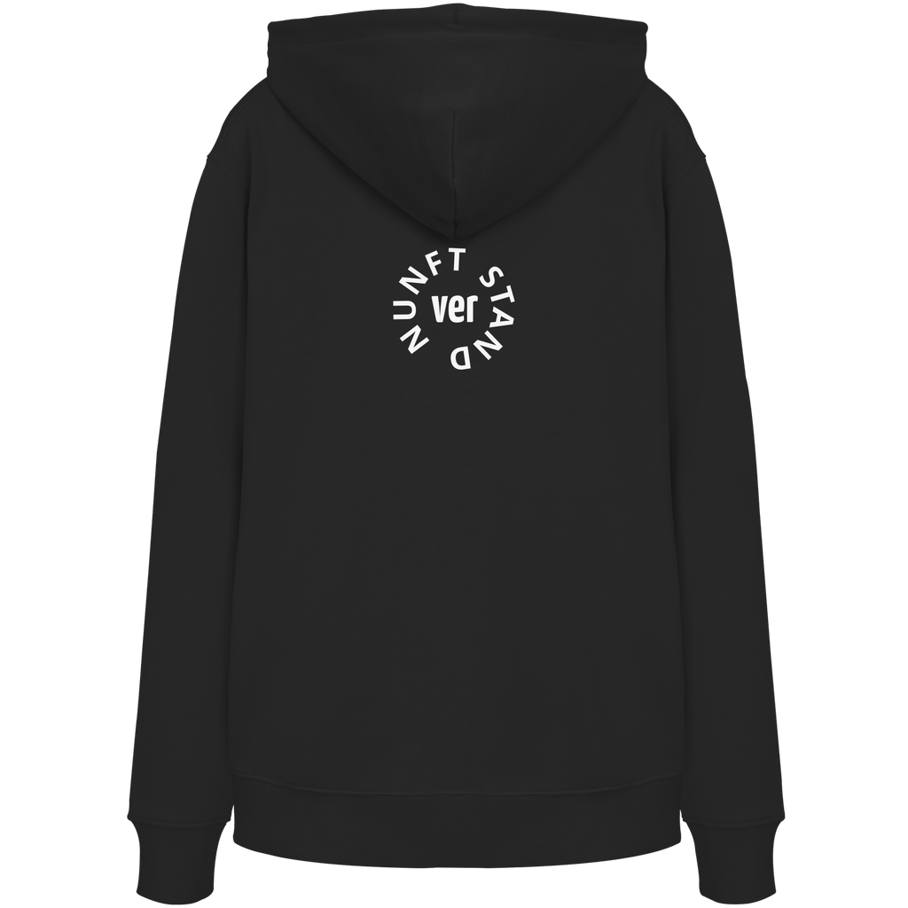 WHITE BACK (K4) - Organic Hoodie