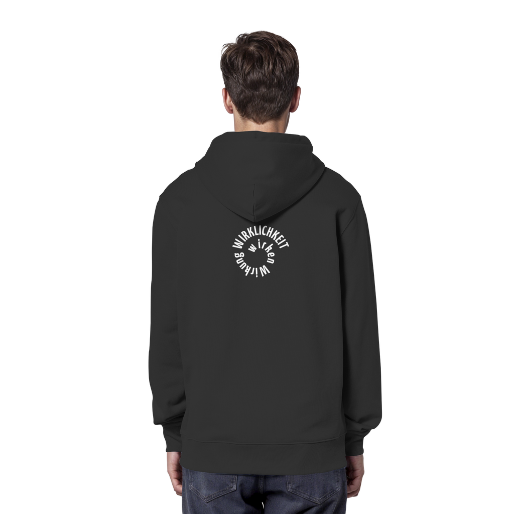 WHITE BACK - Organic Hoodie