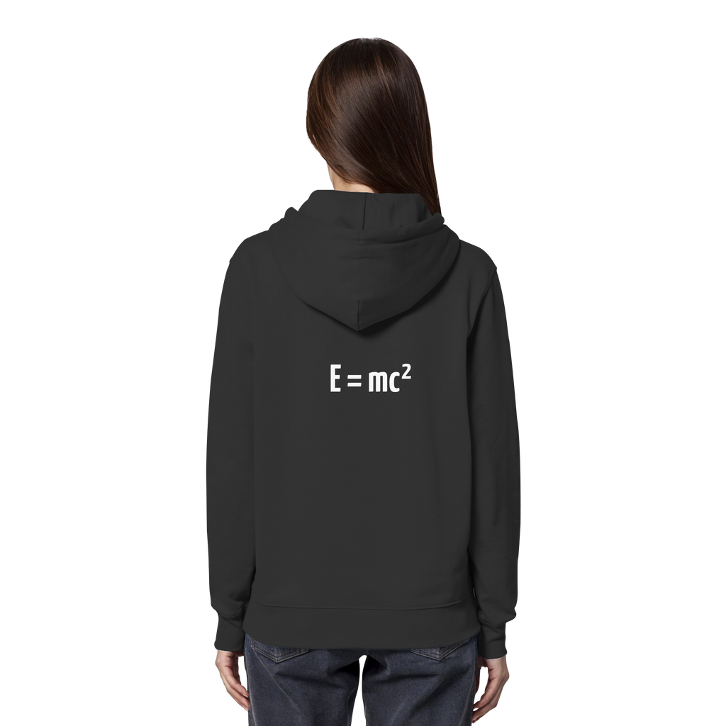 WHITE BACK (K3) - Organic Hoodie