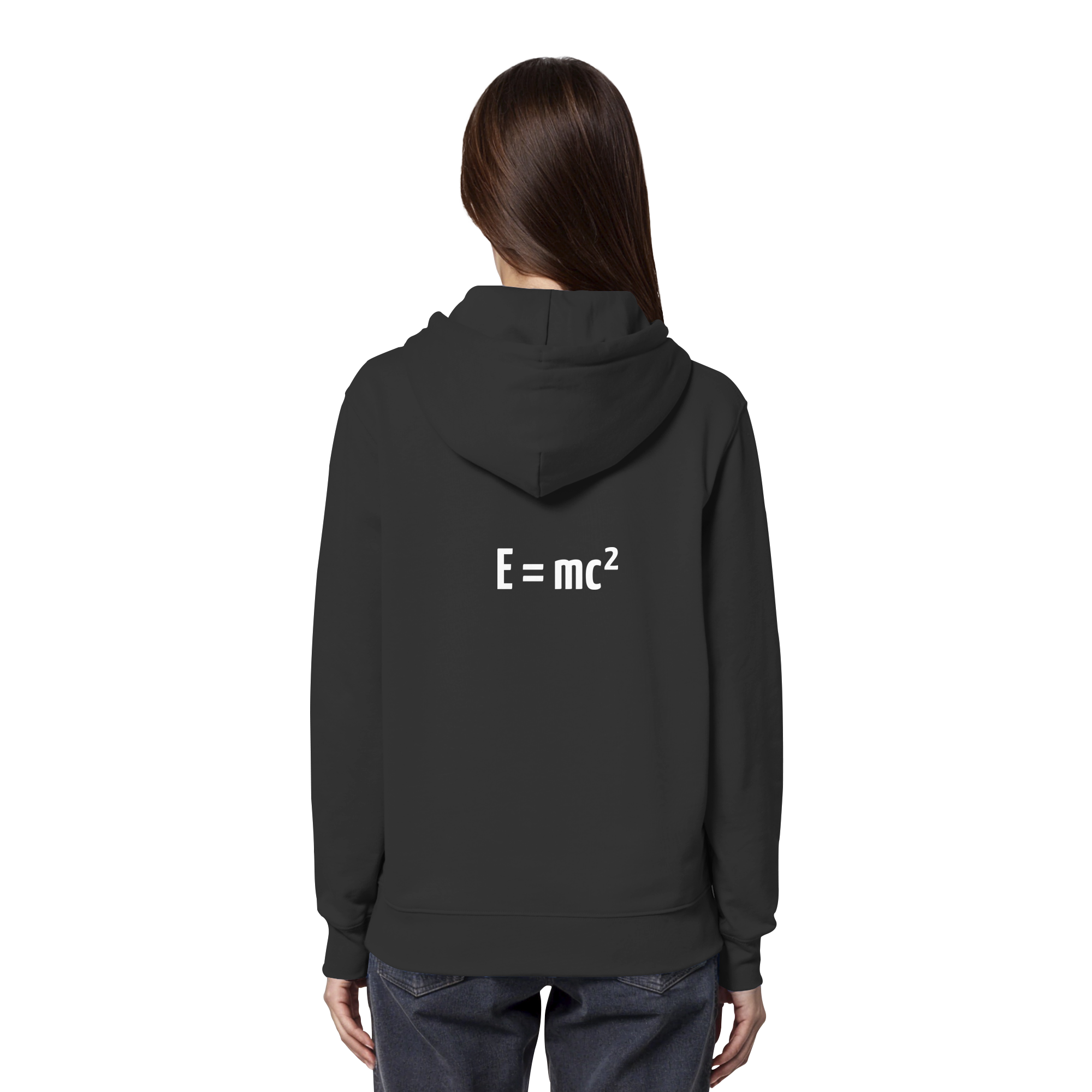 WHITE BACK (K3) - Organic Hoodie