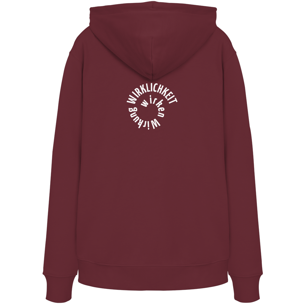 WHITE BACK - Organic Hoodie