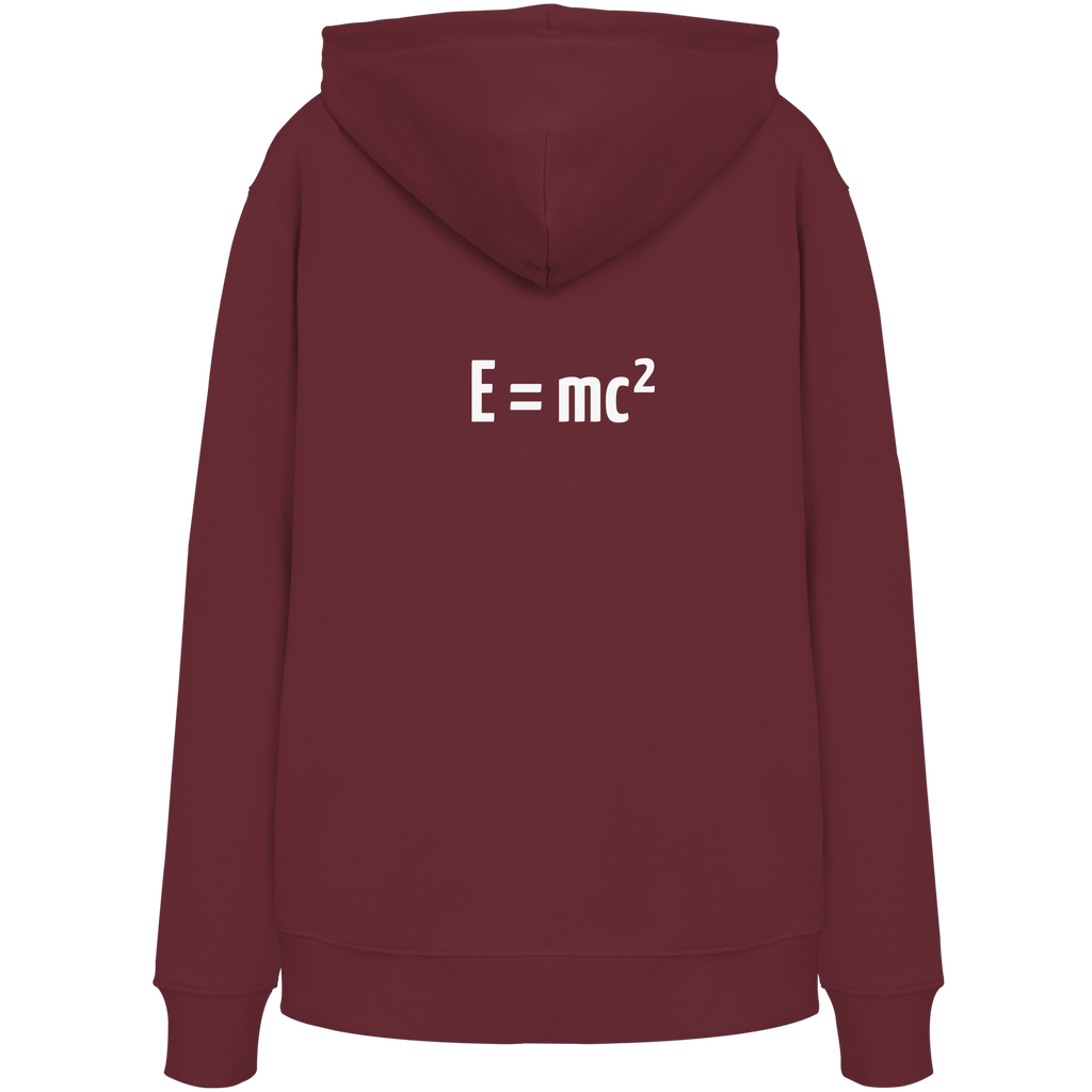 WHITE BACK (K3) - Organic Hoodie