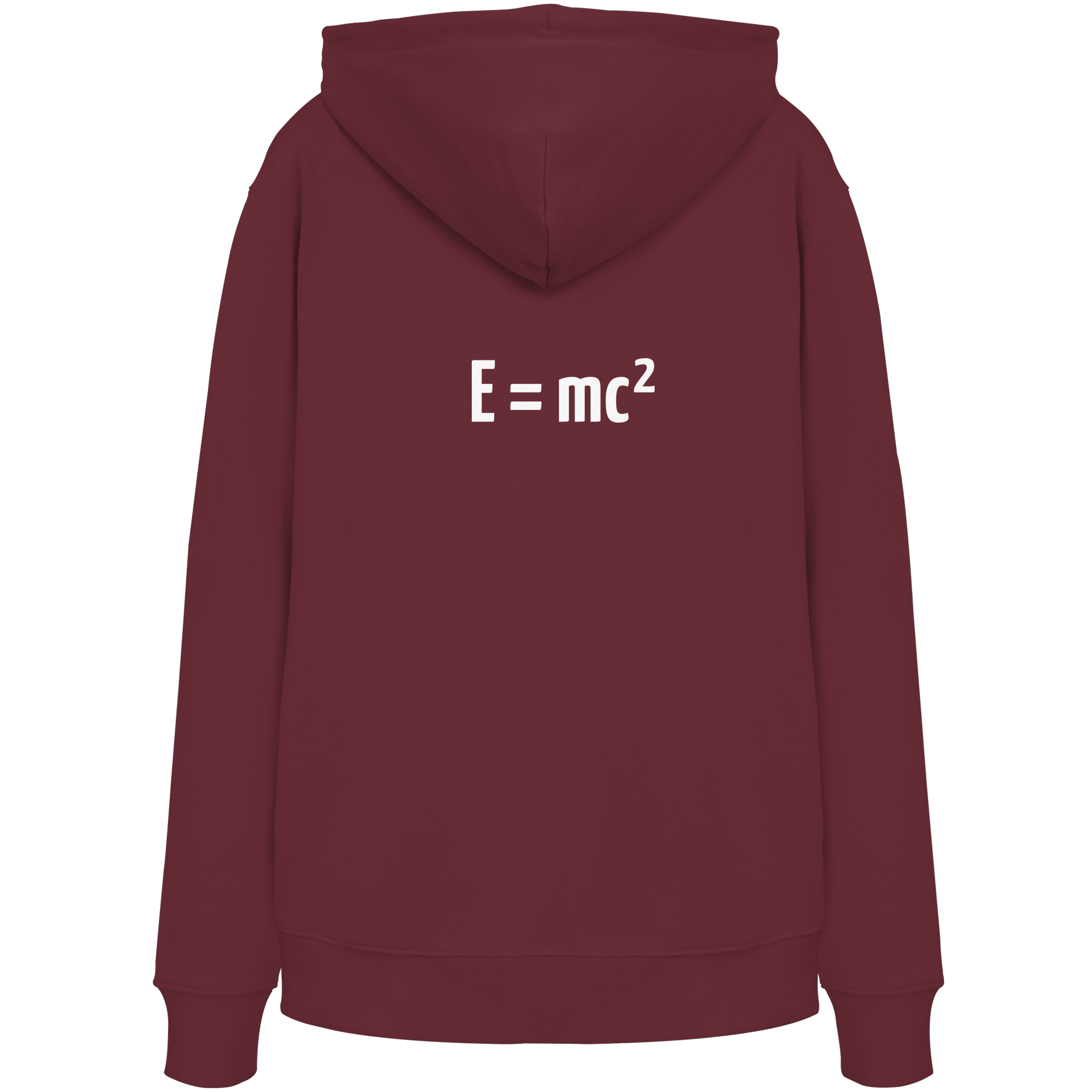 WHITE BACK (K3) - Organic Hoodie