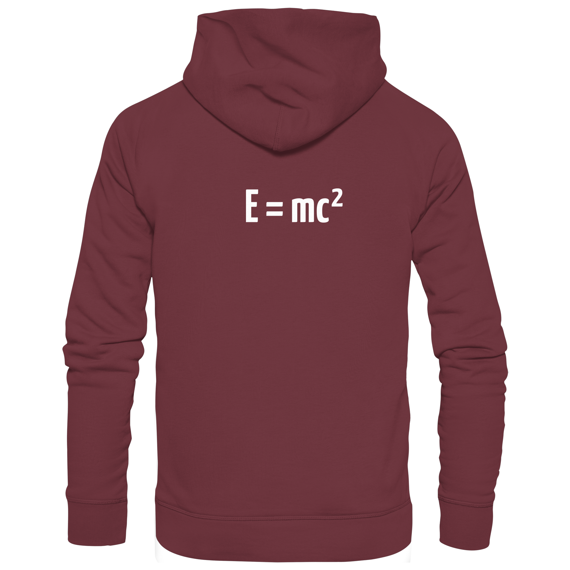 WHITE BACK (K3) - Organic Hoodie