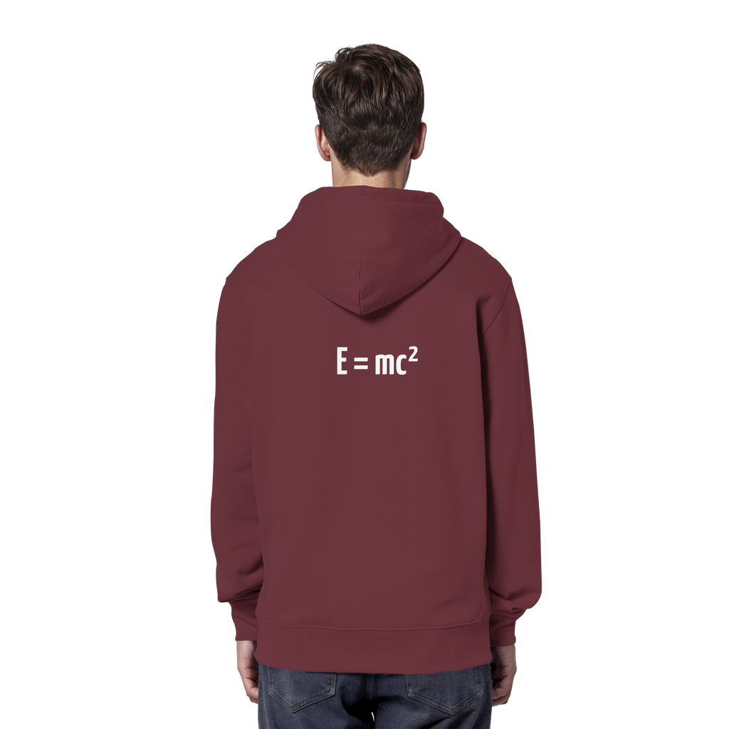 WHITE BACK (K3) - Organic Hoodie