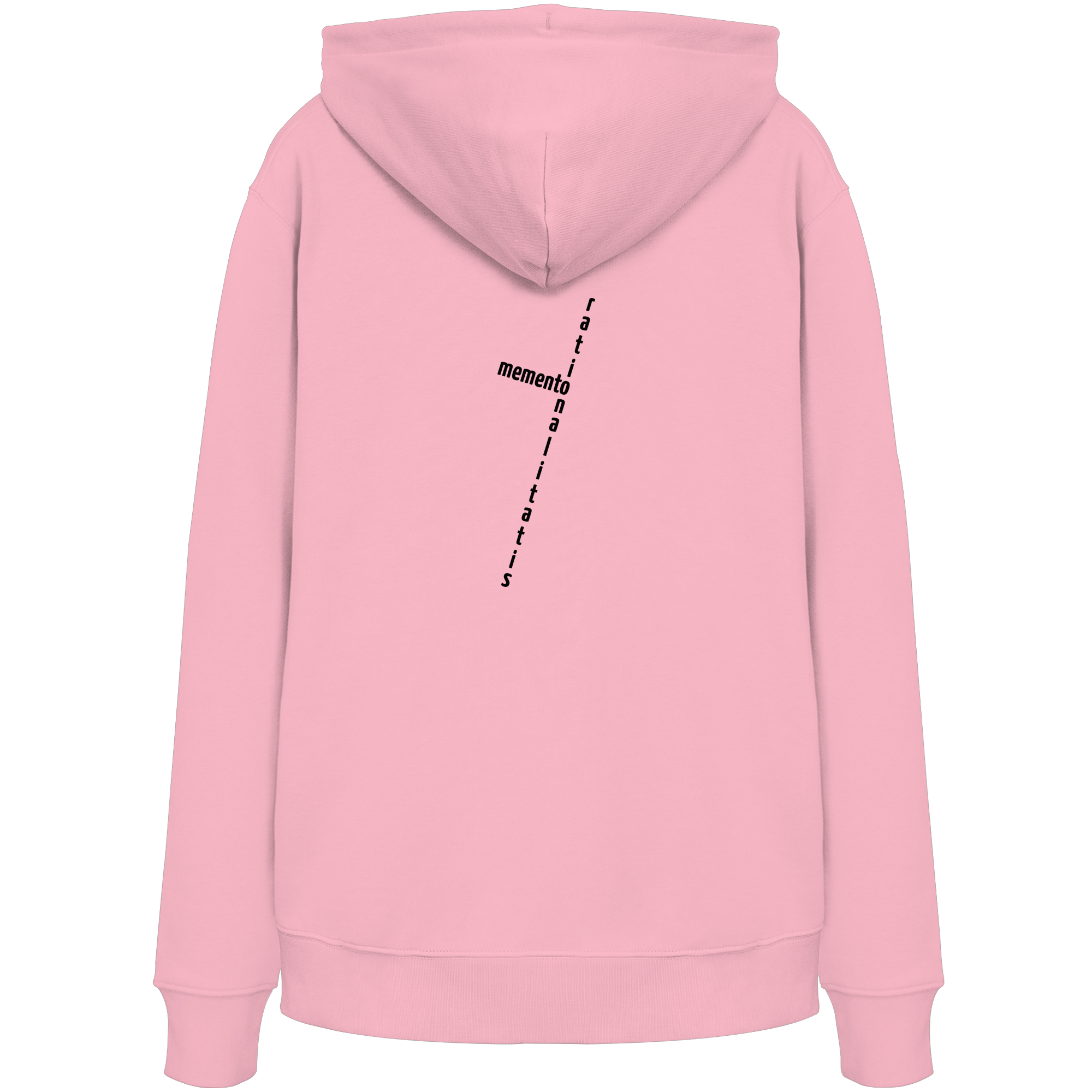 BLACK BACK (K2) - Organic Hoodie