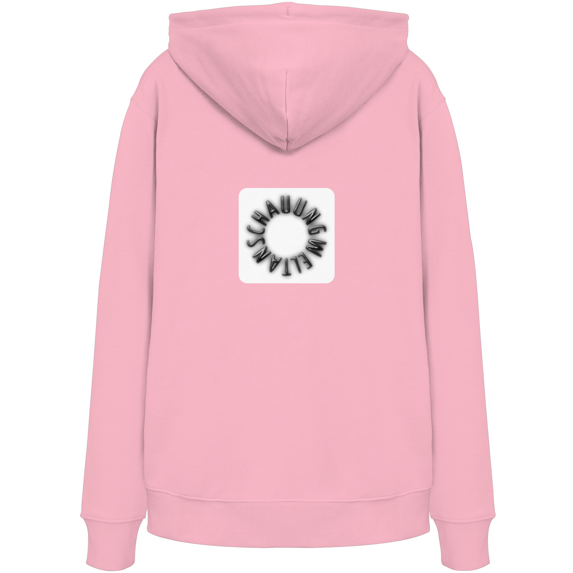 BLACK BACK (K5) - Organic Hoodie