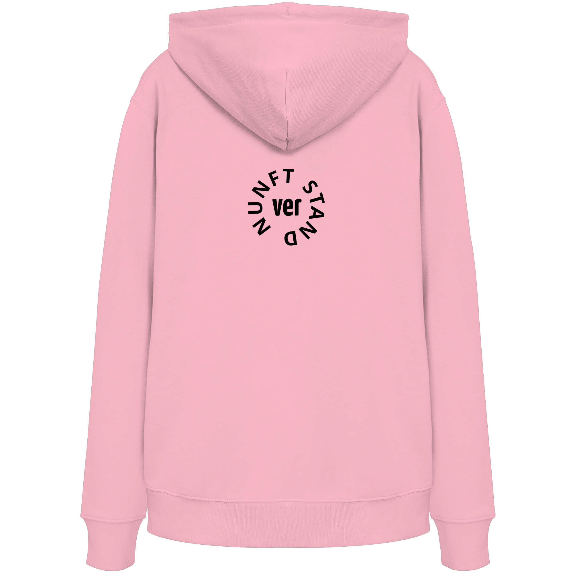 BLACK BACK (K4) - Organic Hoodie