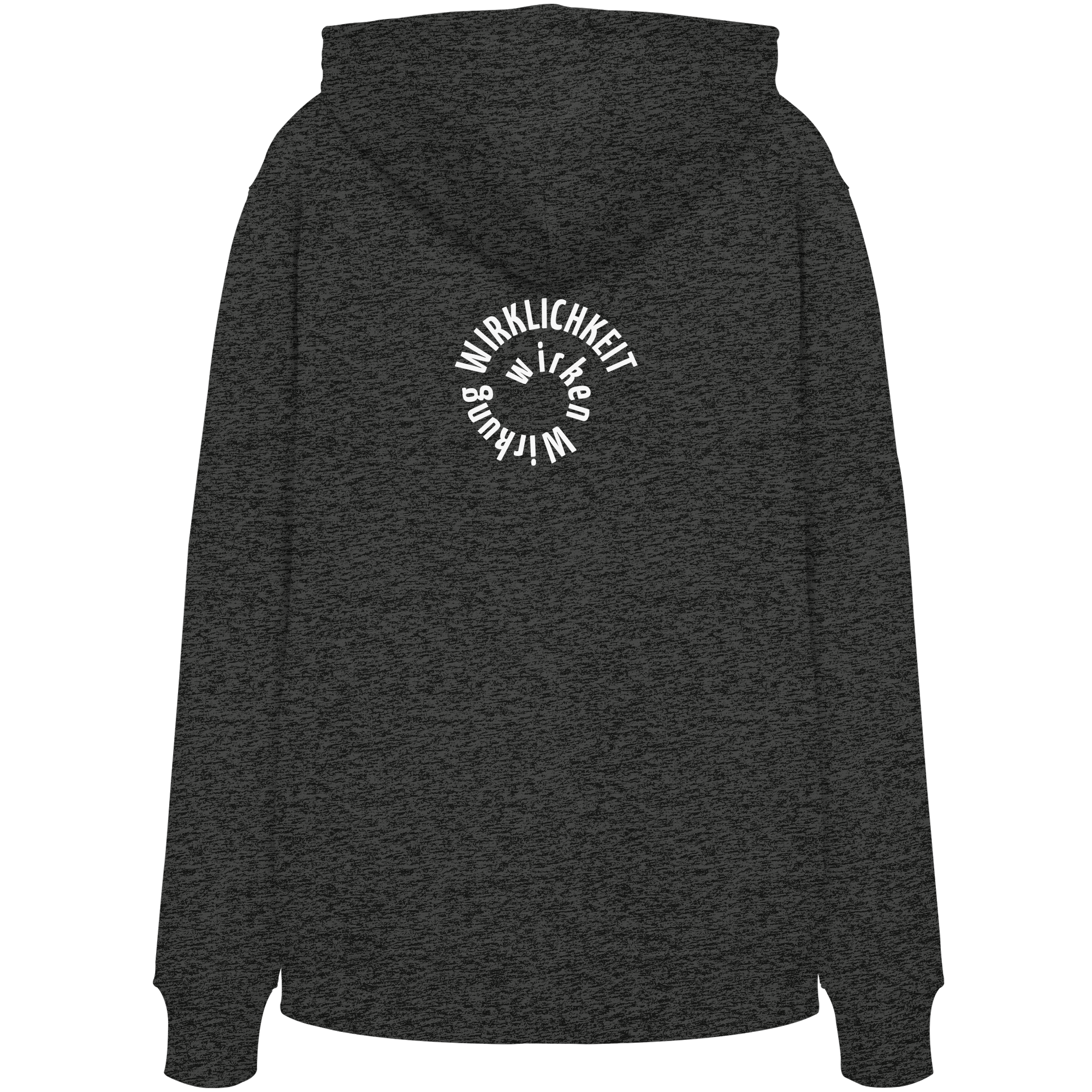 WHITE BACK - Organic Hoodie