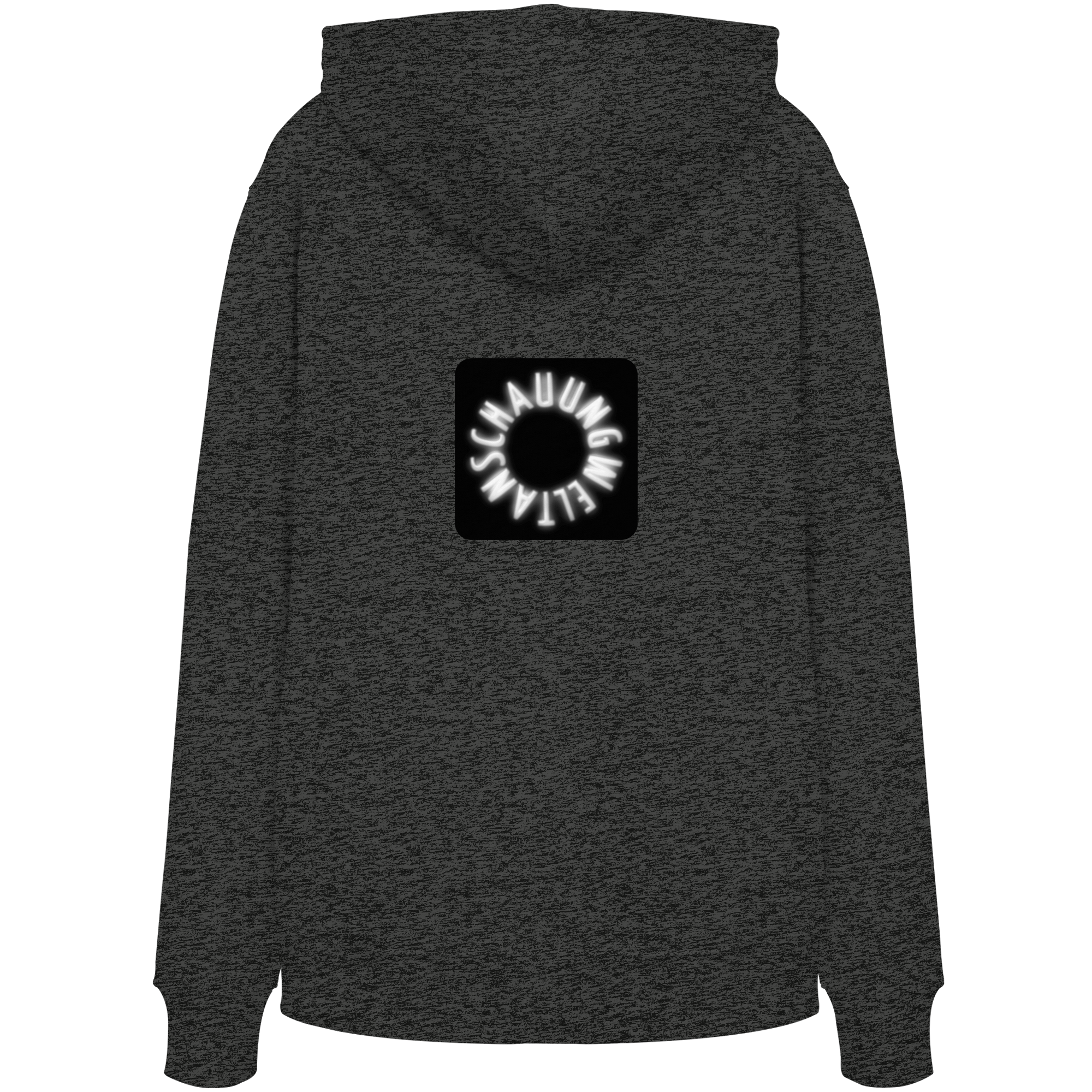 WHITE BACK (K5) - Organic Hoodie