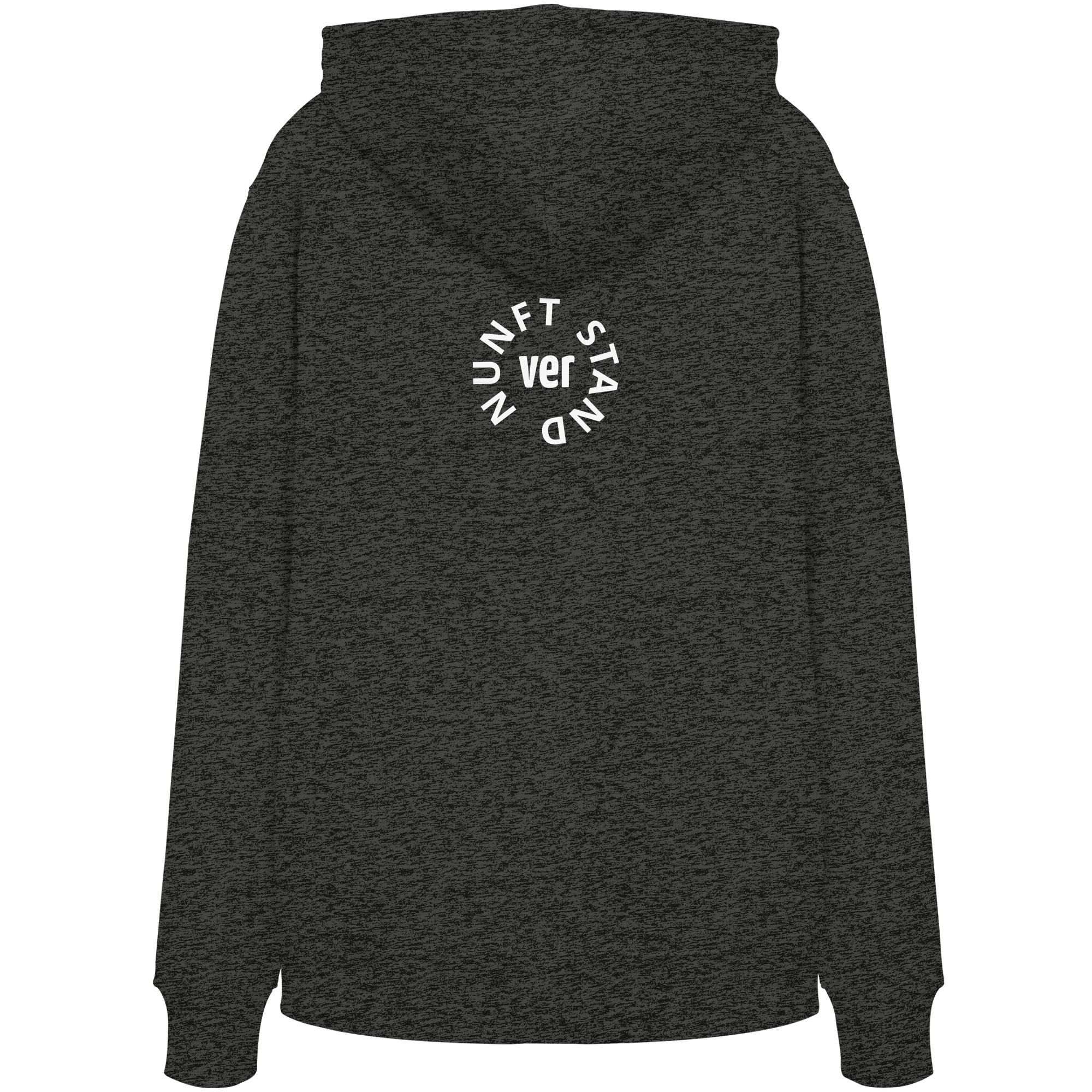 WHITE BACK (K4) - Organic Hoodie