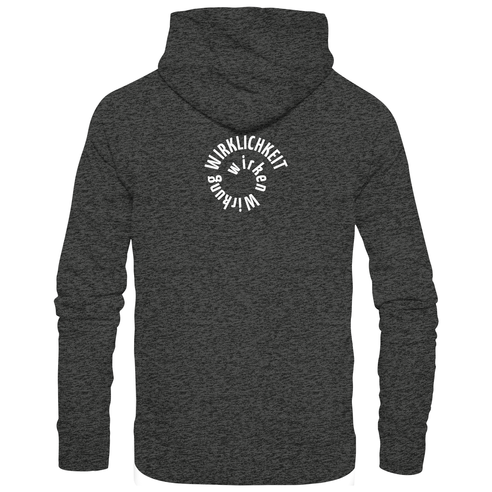 WHITE BACK - Organic Hoodie