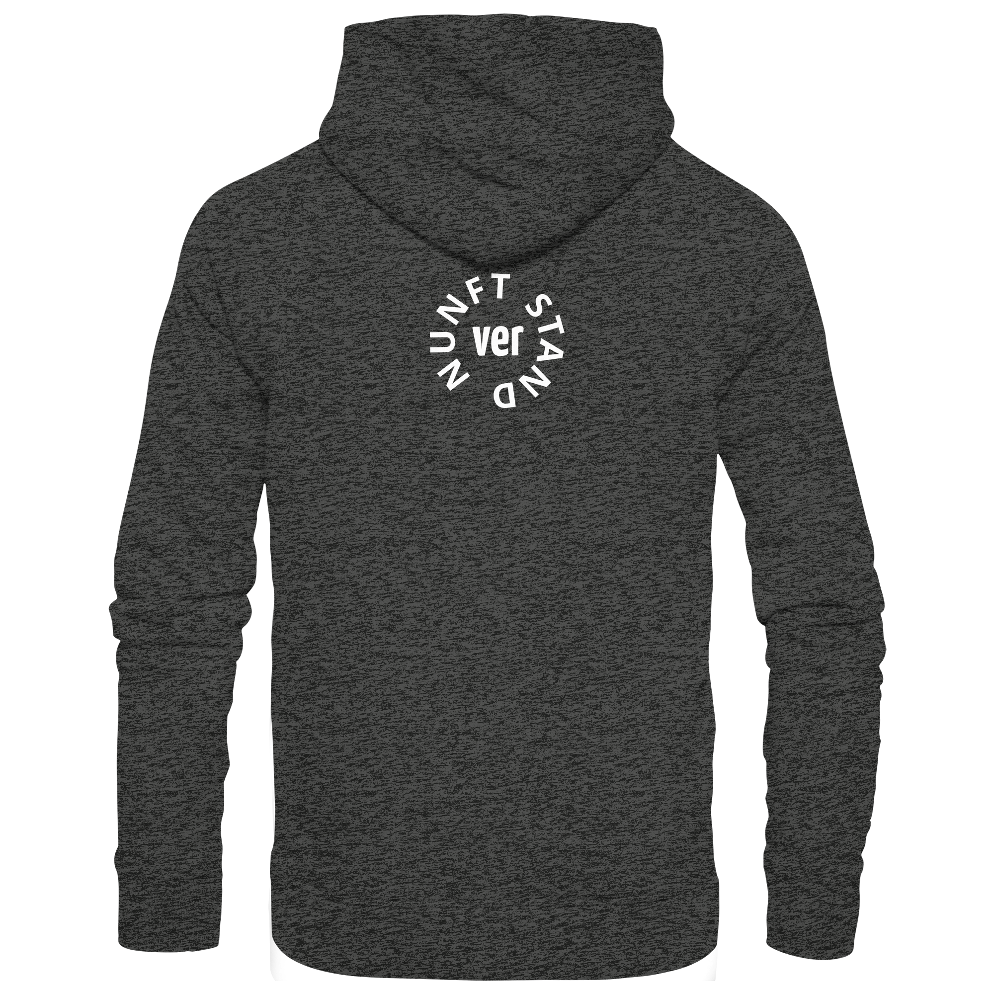 WHITE BACK (K4) - Organic Hoodie