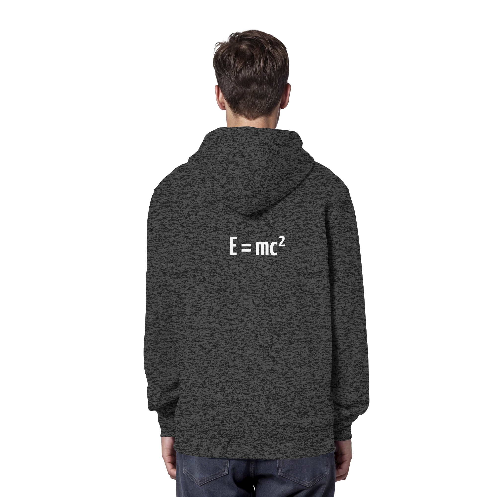 WHITE BACK (K3) - Organic Hoodie