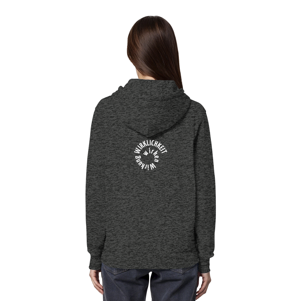 WHITE BACK - Organic Hoodie