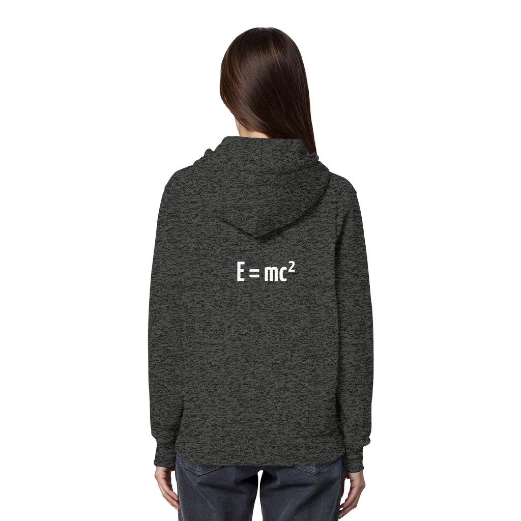 WHITE BACK (K3) - Organic Hoodie