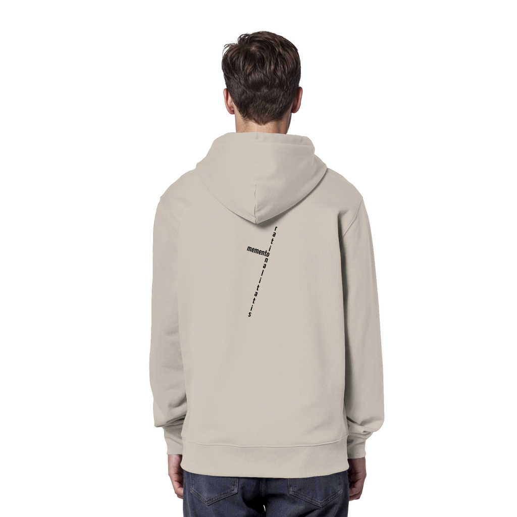 BLACK BACK (K2) - Organic Hoodie