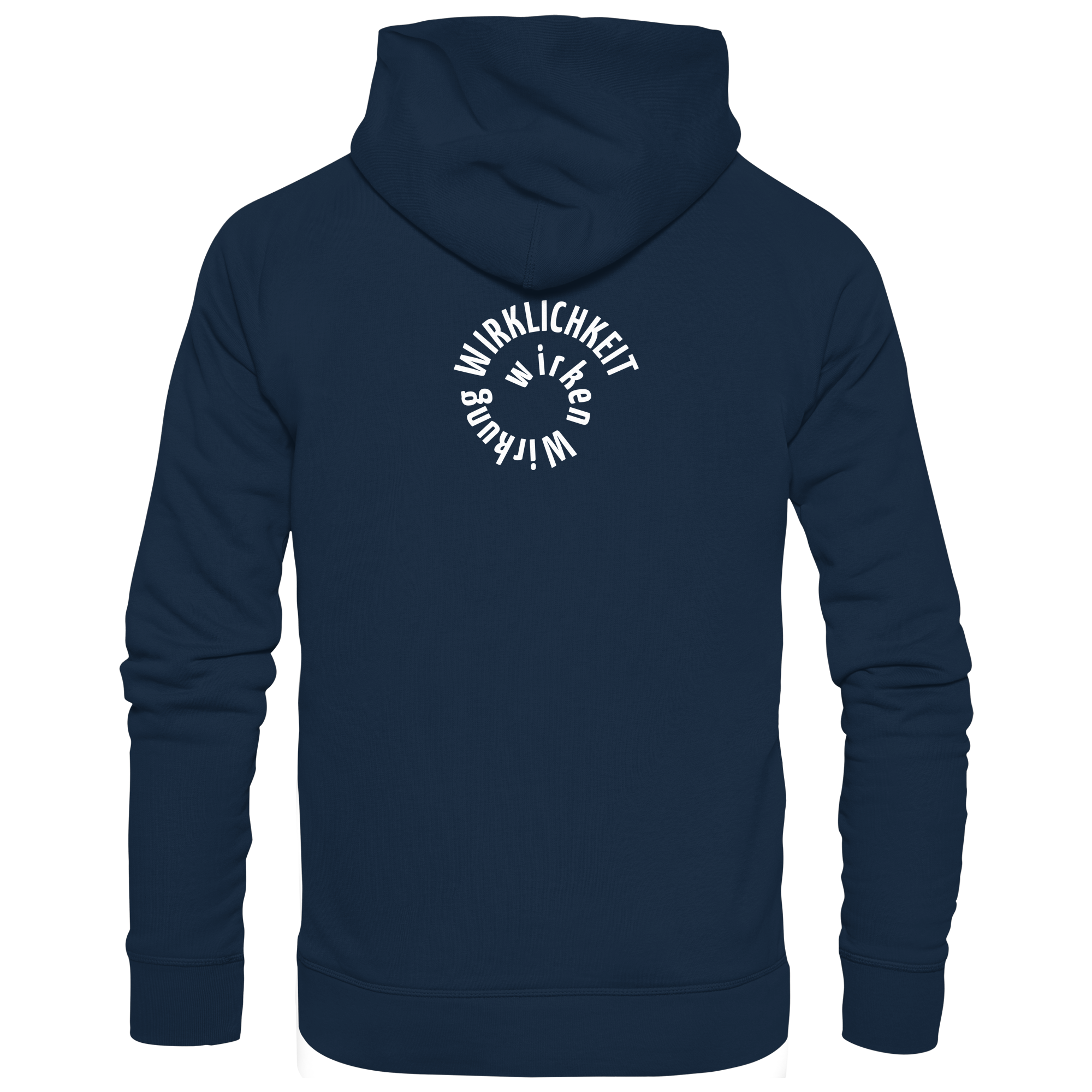 WHITE BACK - Organic Hoodie