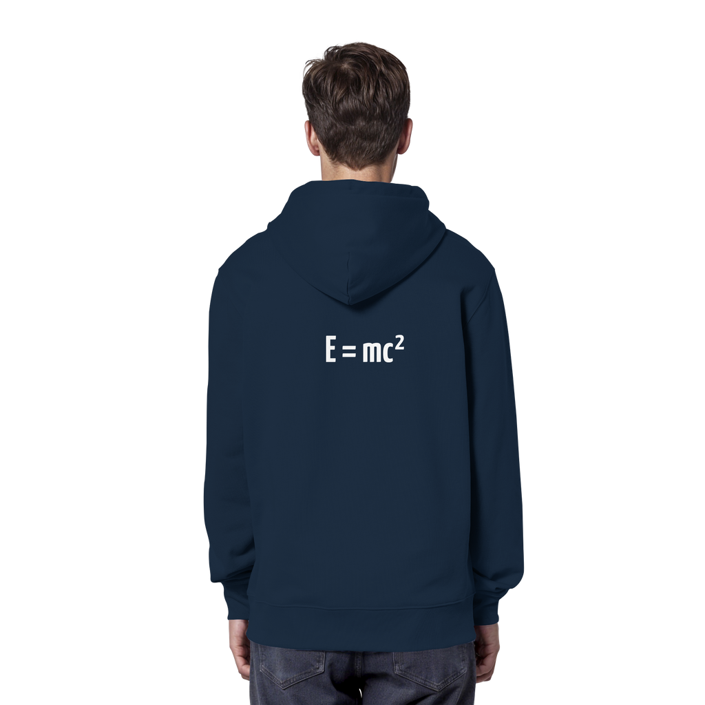 WHITE BACK (K3) - Organic Hoodie
