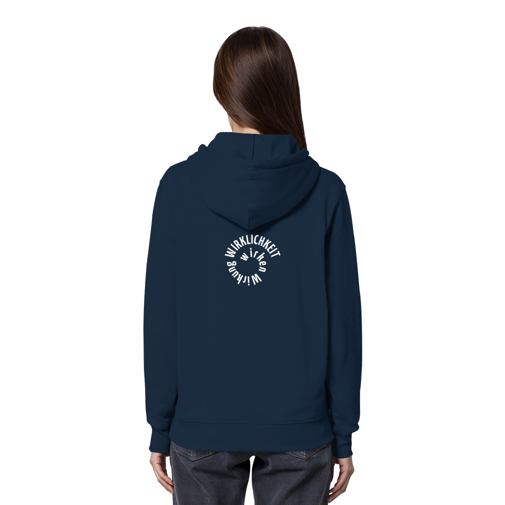 WHITE BACK - Organic Hoodie