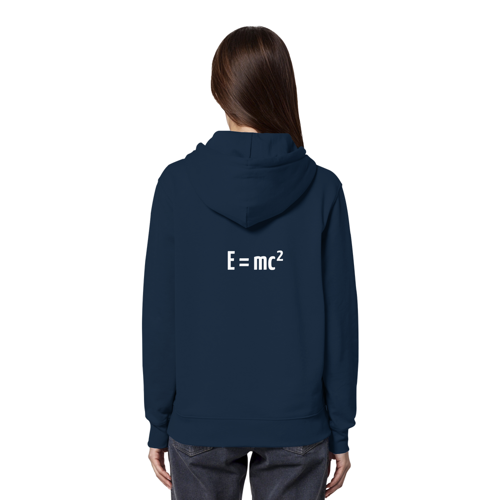 WHITE BACK (K3) - Organic Hoodie