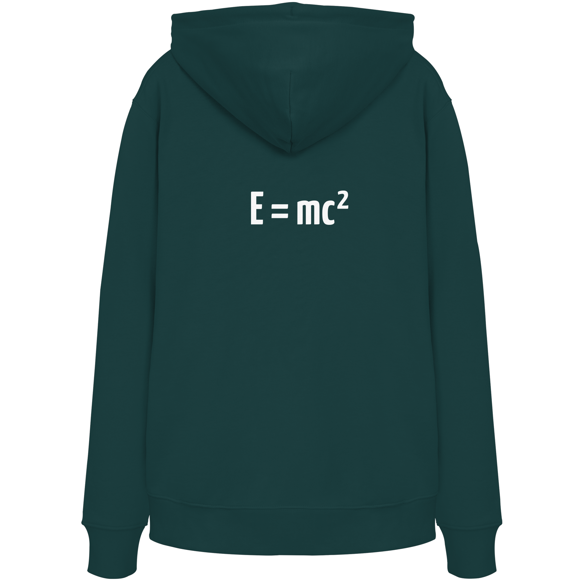 WHITE BACK (K3) - Organic Hoodie