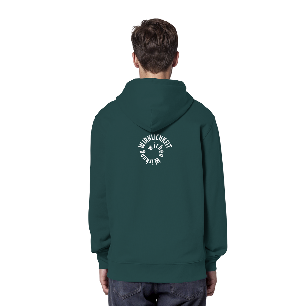 WHITE BACK - Organic Hoodie