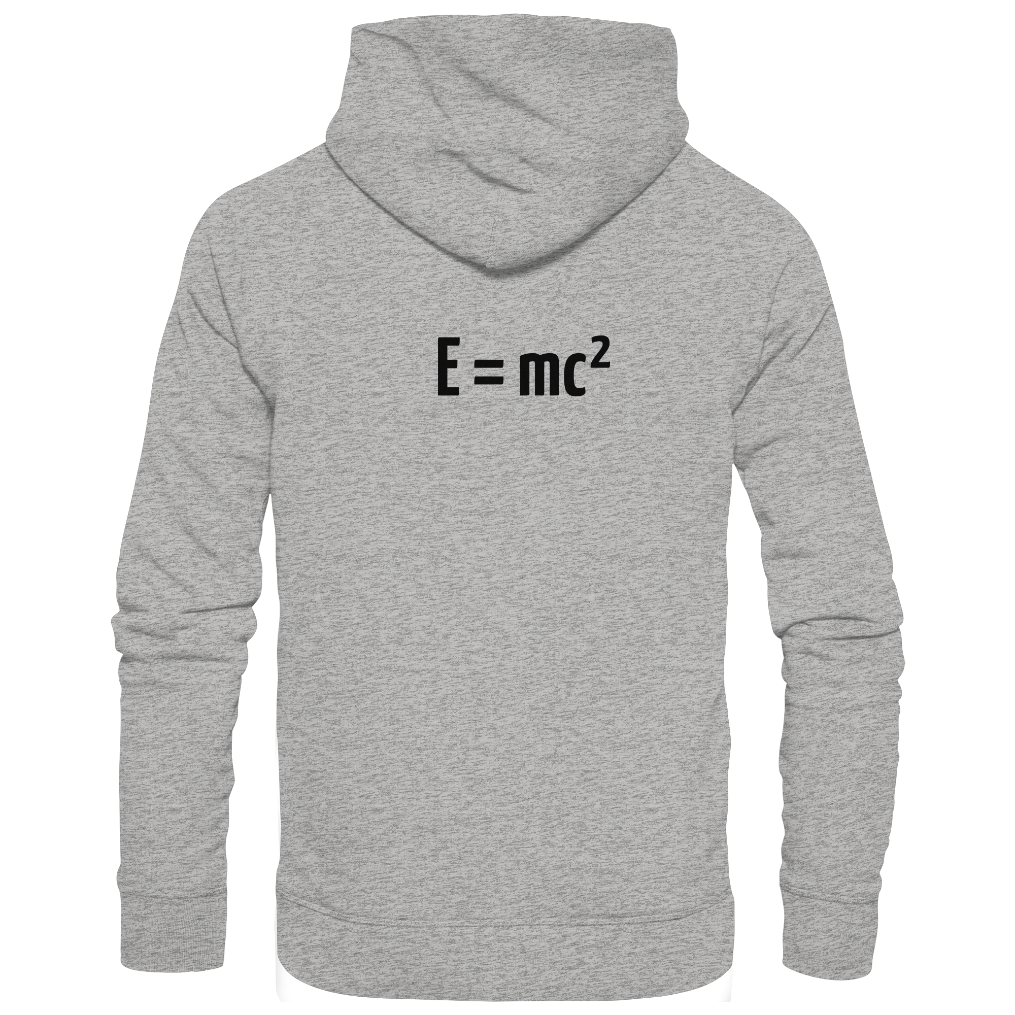 BLACK BACK (K3) - Organic Hoodie