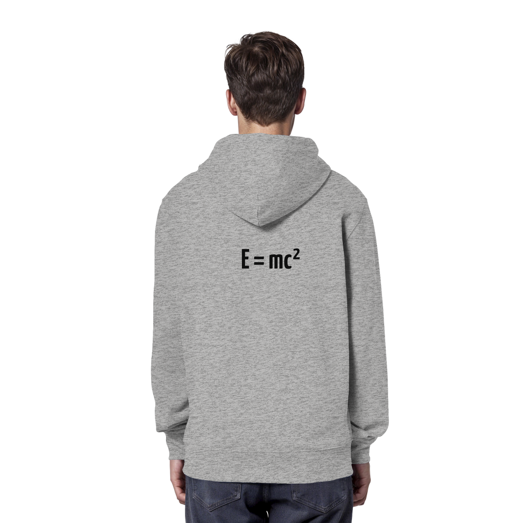 BLACK BACK (K3) - Organic Hoodie