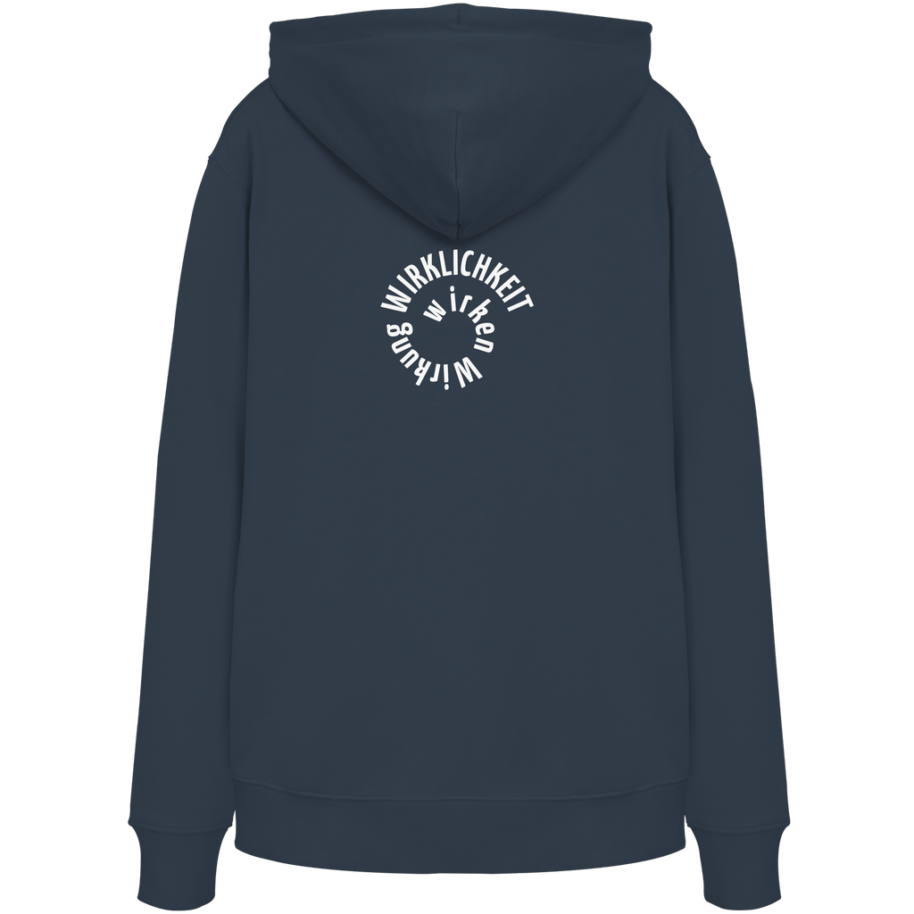 WHITE BACK - Organic Hoodie