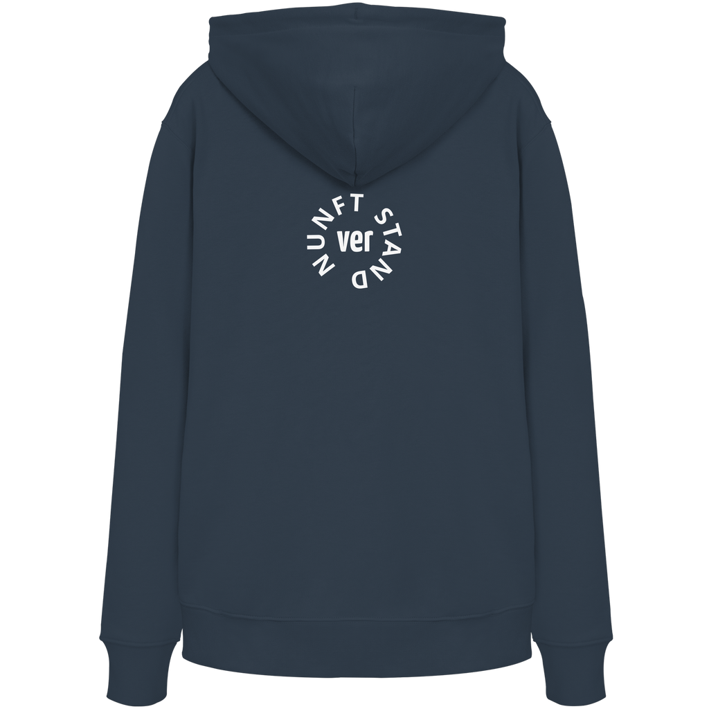 WHITE BACK (K4) - Organic Hoodie