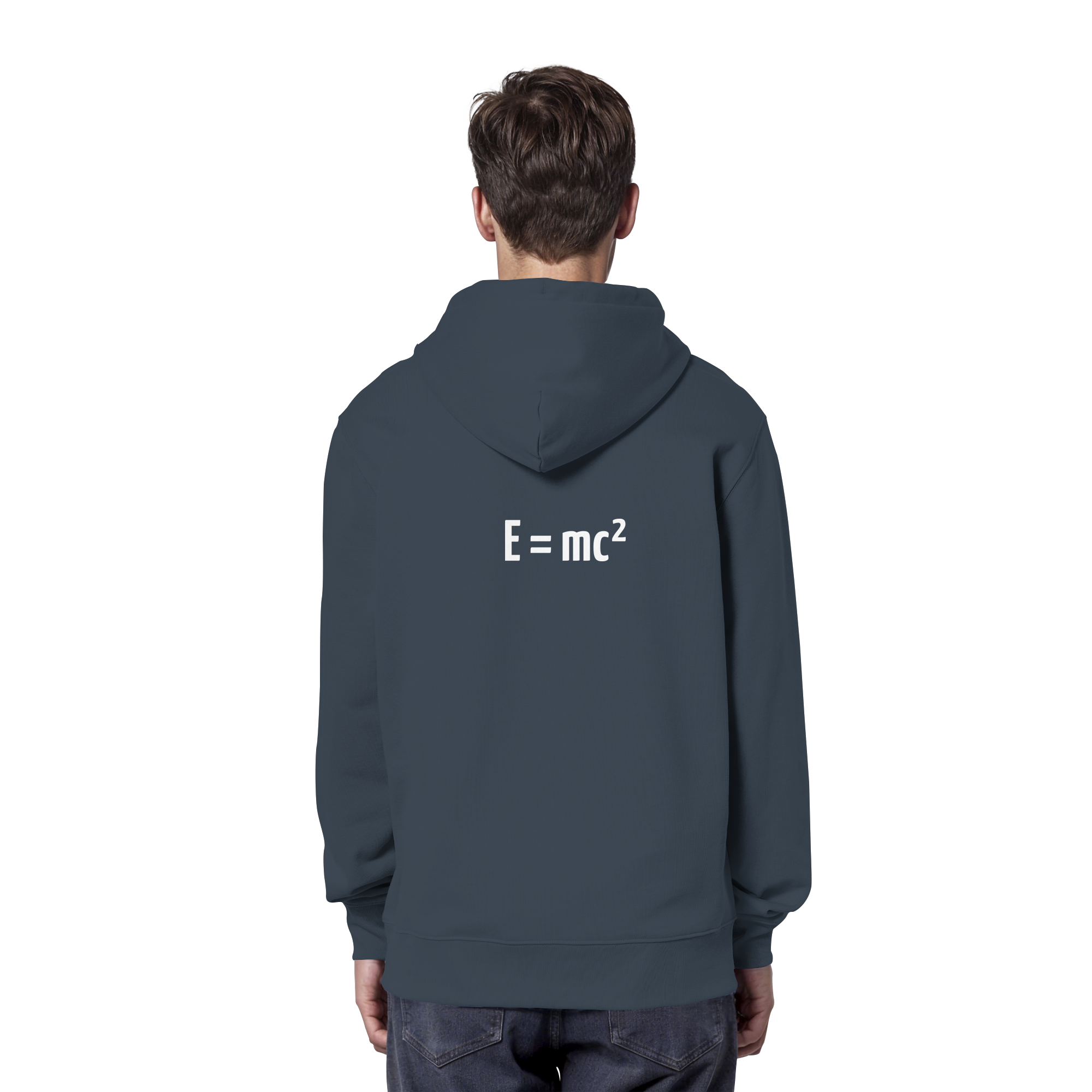 WHITE BACK (K3) - Organic Hoodie