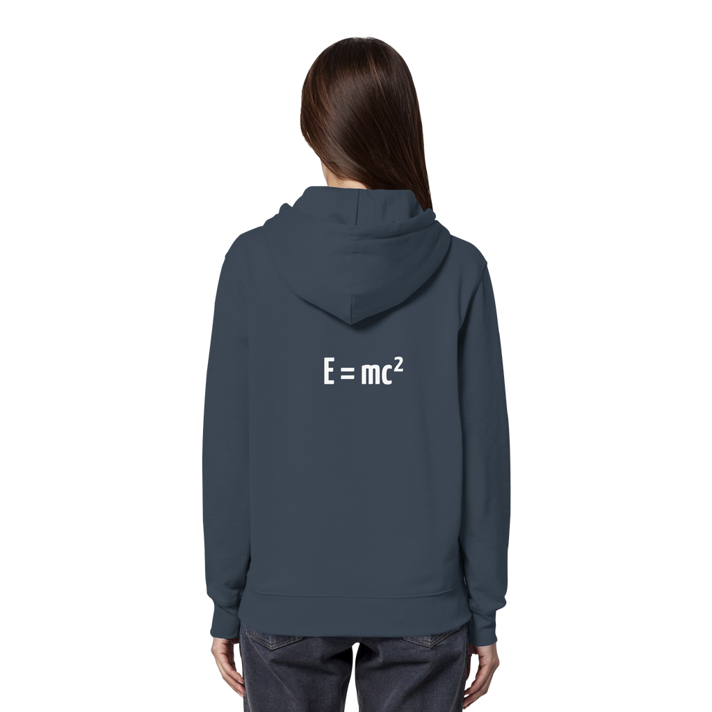 WHITE BACK (K3) - Organic Hoodie