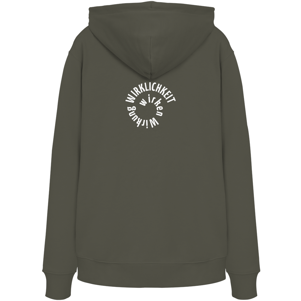 WHITE BACK - Organic Hoodie