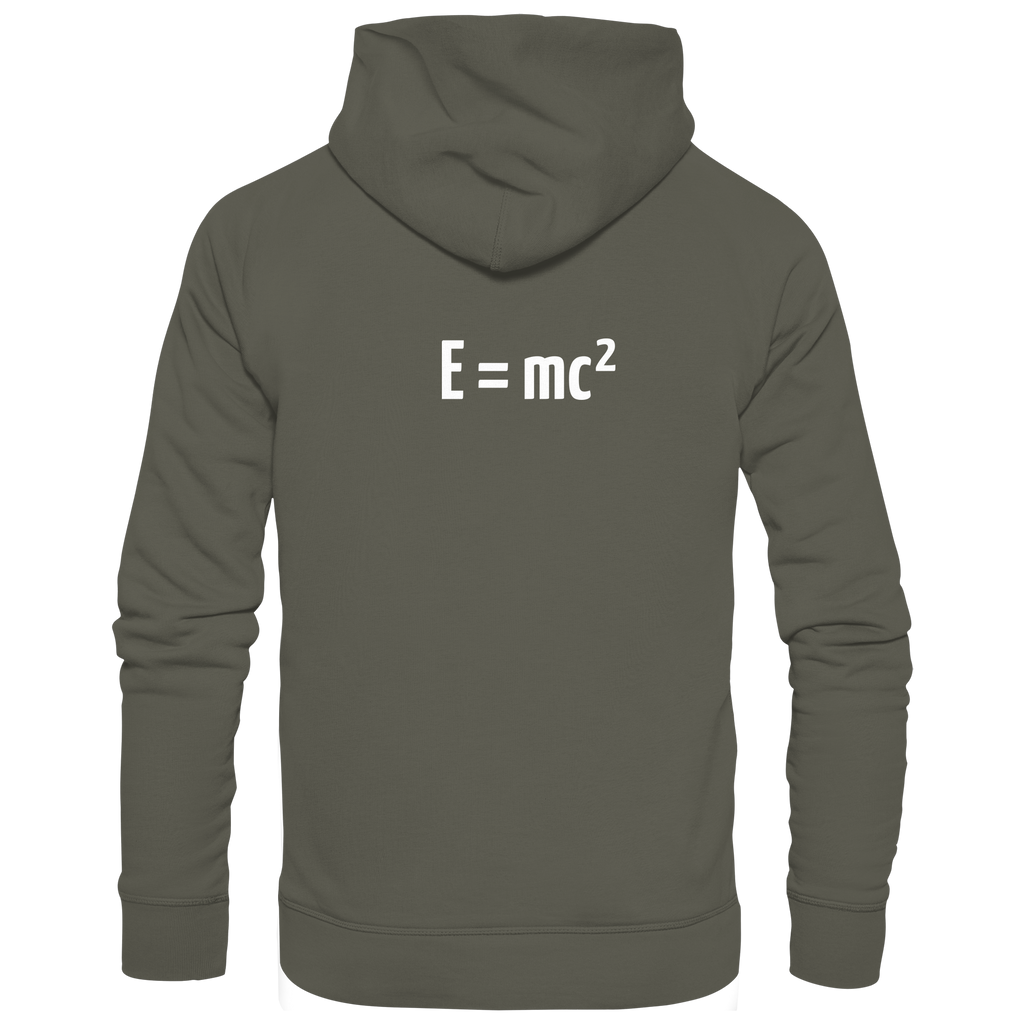 WHITE BACK (K3) - Organic Hoodie