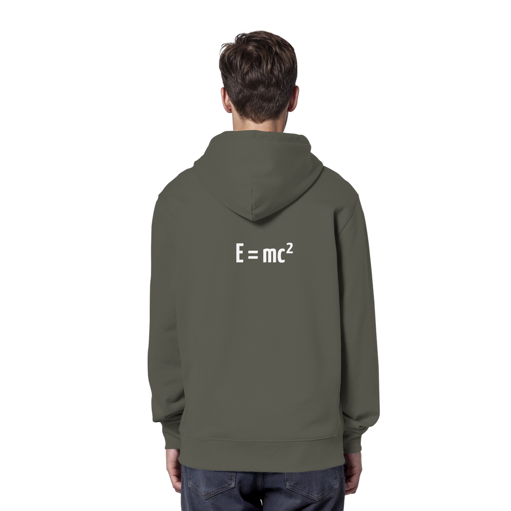 WHITE BACK (K3) - Organic Hoodie