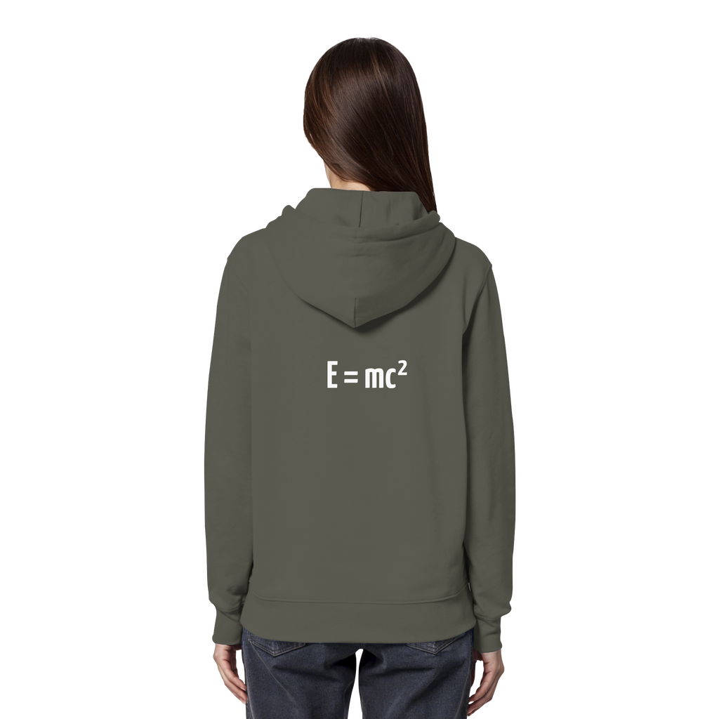 WHITE BACK (K3) - Organic Hoodie