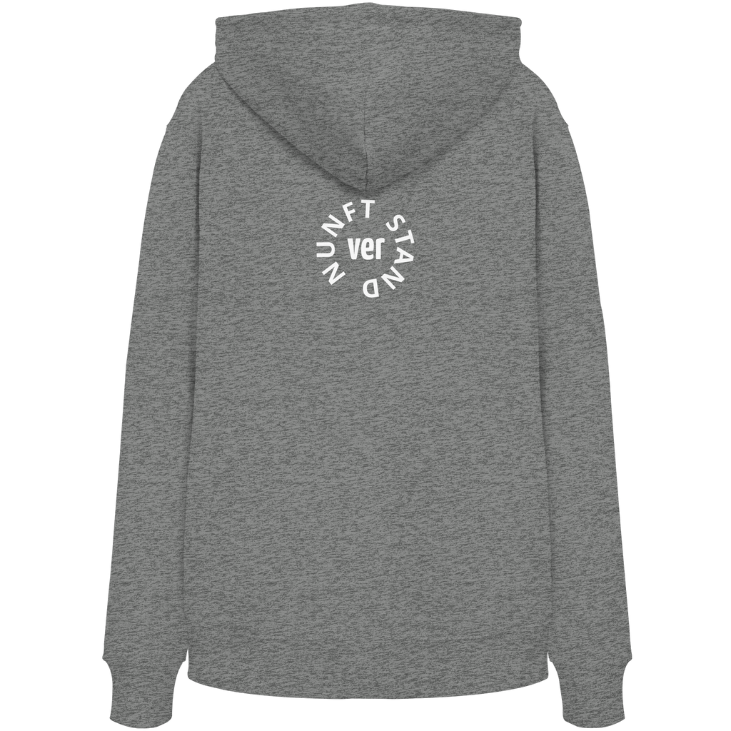 WHITE BACK (K4) - Organic Hoodie