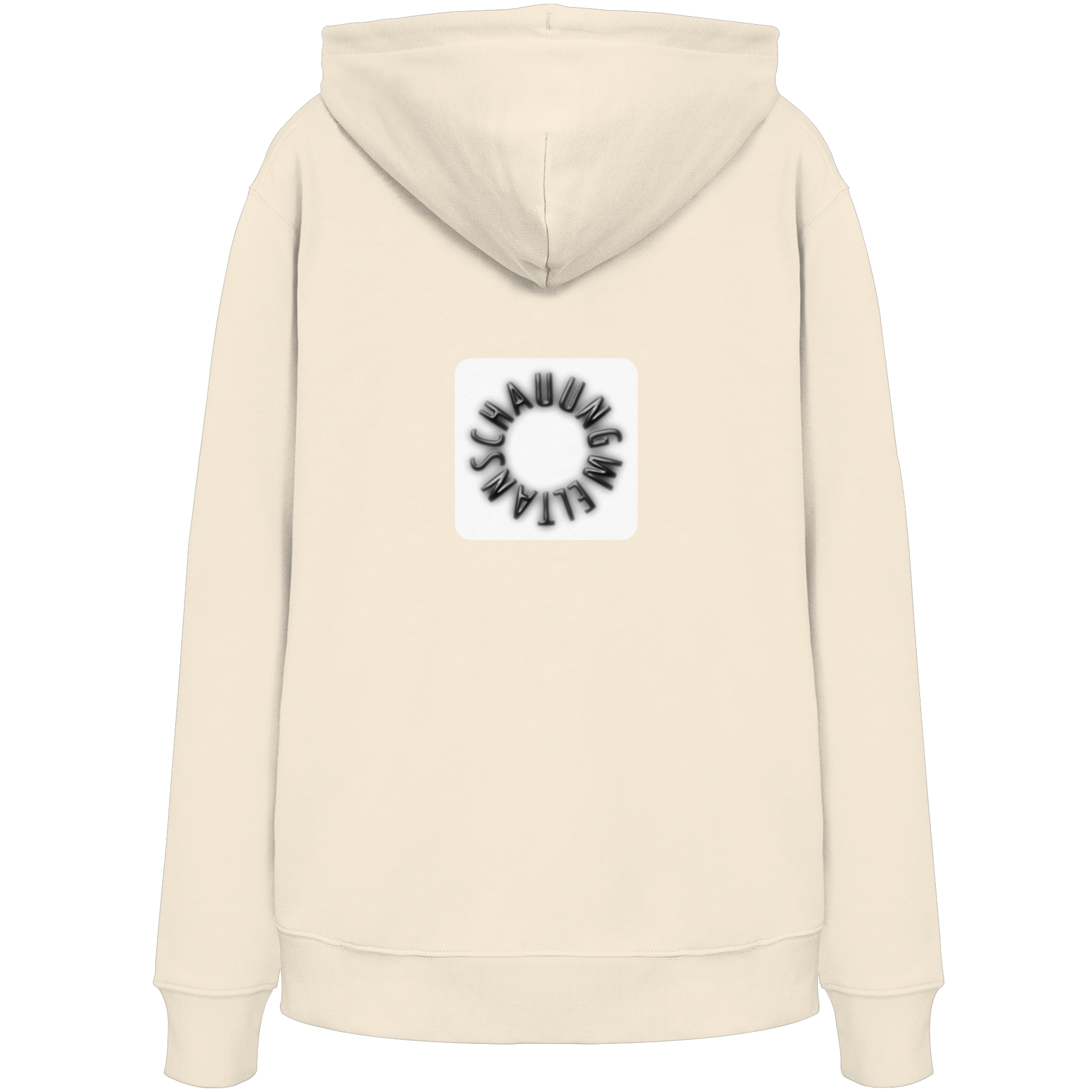 BLACK BACK (K5) - Organic Hoodie