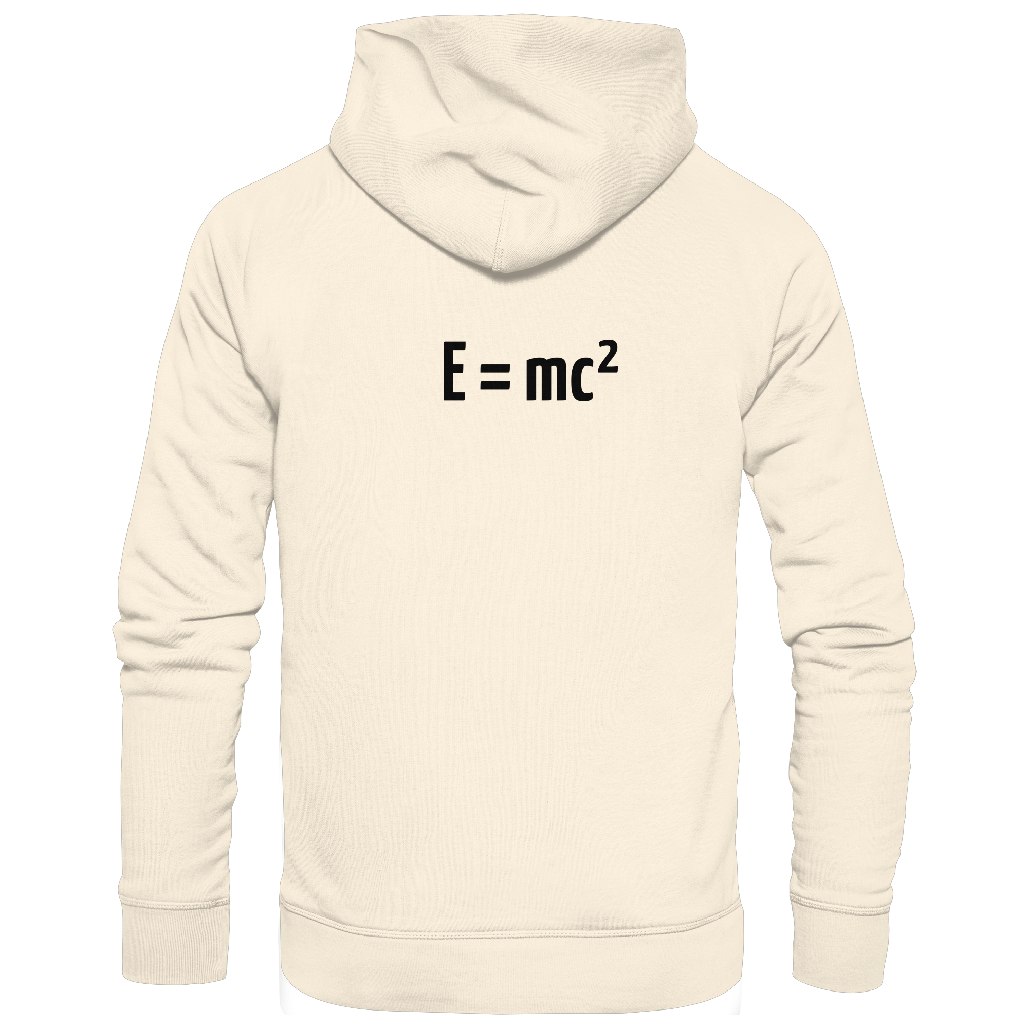 BLACK BACK (K3) - Organic Hoodie