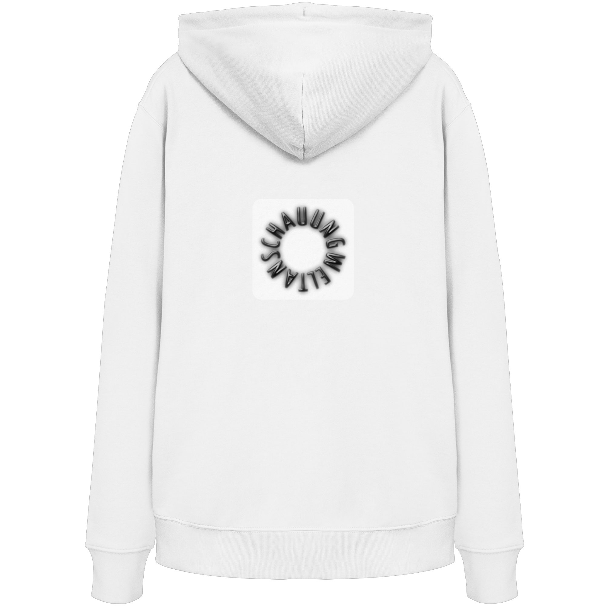 BLACK BACK (K5) - Organic Hoodie