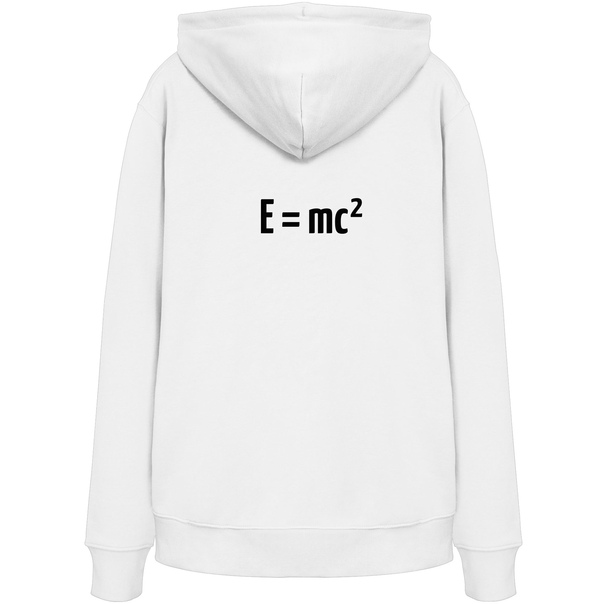 BLACK BACK (K3) - Organic Hoodie