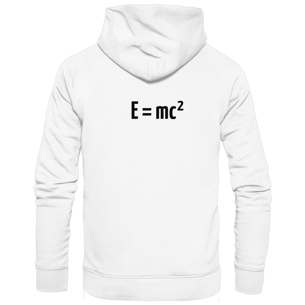 BLACK BACK (K3) - Organic Hoodie